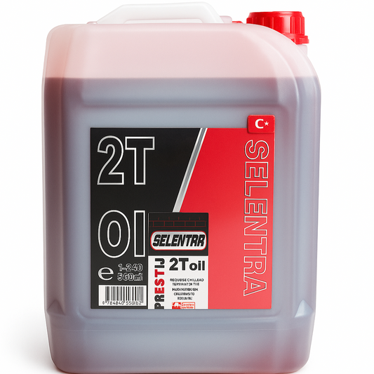 1 Adet 5 litre Kırmızı Prestij Serisi Selentra Yağ