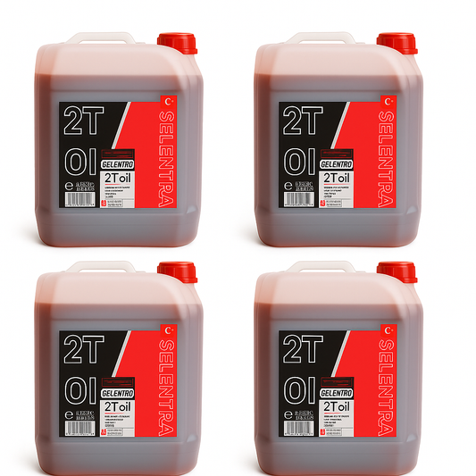 4 Adet (1 koli) 5 litre Kırmızı Prestij Serisi Selentra Yağ